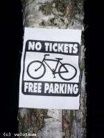 No tickets free parking на дереве